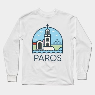 Paros Island, Greece. Long Sleeve T-Shirt